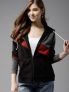 Full Sleeve Color block Women Sweatshirt