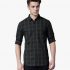 Wrangler 20X  Men Printed Casual Peter Pan Shirt