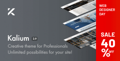 Kalium – Creative Theme for Professionals