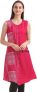 Stylum Women Printed Asymmetric Cotton Rayon Blend Kurti