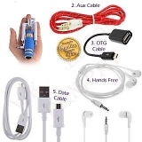 Data Cable/USB Cable +OTG Cable+Aux Cable+Hands