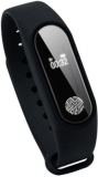 MAIPLE M2 Fitness Smart Band (Black Strap, Size : FREE)