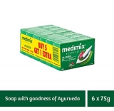 Medimix Ayurvedic Classic 18 Herbs Soap,(5+1 Offer Pack)