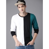 Men’s Multicolor Round Neck T-Shirt