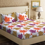 Metro Living 104 TC Cotton Double Floral Bedsheet
