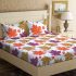 Vidhya Enterprises 190 TC Cotton Double Printed Bedsheet