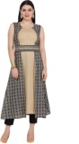 Nayo  Women Printed A-line Kurta  (Multicolor)