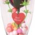 hyperboles Red Cherry Blossom Artificial Flower with Pot