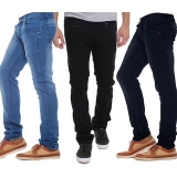 Pack of 3 Jeans for Men by Stylox