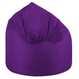 UK Bean Bags Classic Bean Bag Cover Purple Size L