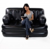 WDS 5 in 1 PVC 3 Seater Inflatable Sofa