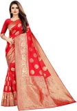 Only at Rs. 899 Woven Banarasi Silk Blend Saree