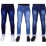 Ragzo Men’s Multicolor Slim Fit Jeans (Pack of 3)