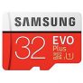Samsung EVO PLUS Grade 3, Class 10 32GB micro SDXC 95 MB/sec