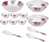 Shalom 125 Pack of 14 Dinner Set  (Melamine)