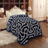 Signature Geometric Double AC Blanket  (Microfiber)