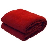 SNS Maroon Abstract Single Bed Fleece Blanket (240 cm x 150 cm) – Set Of 1