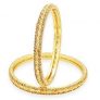 LCT Stone Gold Plated AD Bangle For Women