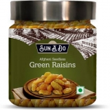 Afghani Seedless Green Raisins – 200g Raisins  (200 g)