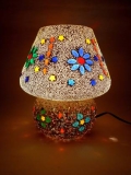 Marvelous Night Lamp Splendid work of Mosaic Art