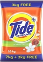 Tide Plus Extra Power Detergent Washing Powder – 7 kg (Jasmine and Rose) with Free Detergent Powder – 3 kg