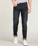 Skinny Men Dark Blue Jeans