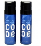 Wild Stone Code Titanium Deodorant Spray – For Men