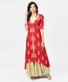 Women Kurta and Skirt Set