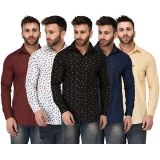 Zories Men’s Shirts (Combo Of 5)